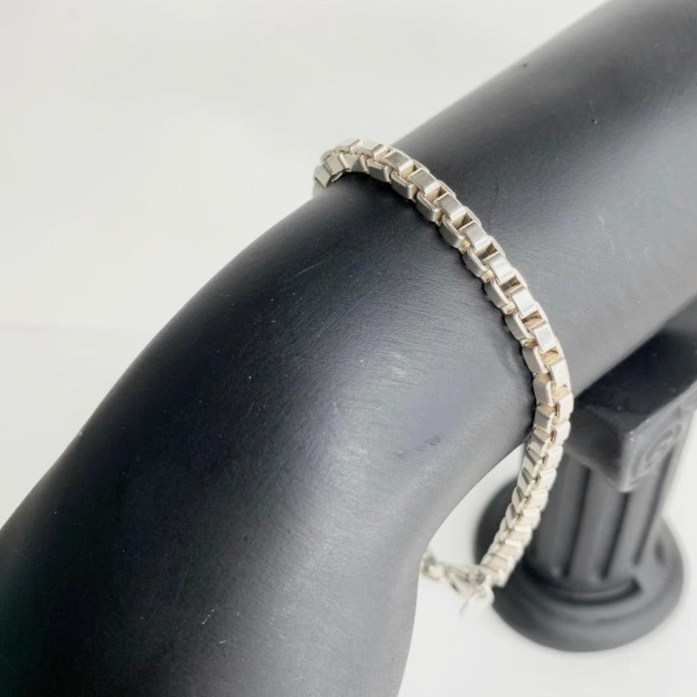 Solid 925 Venitian Style Bracelet